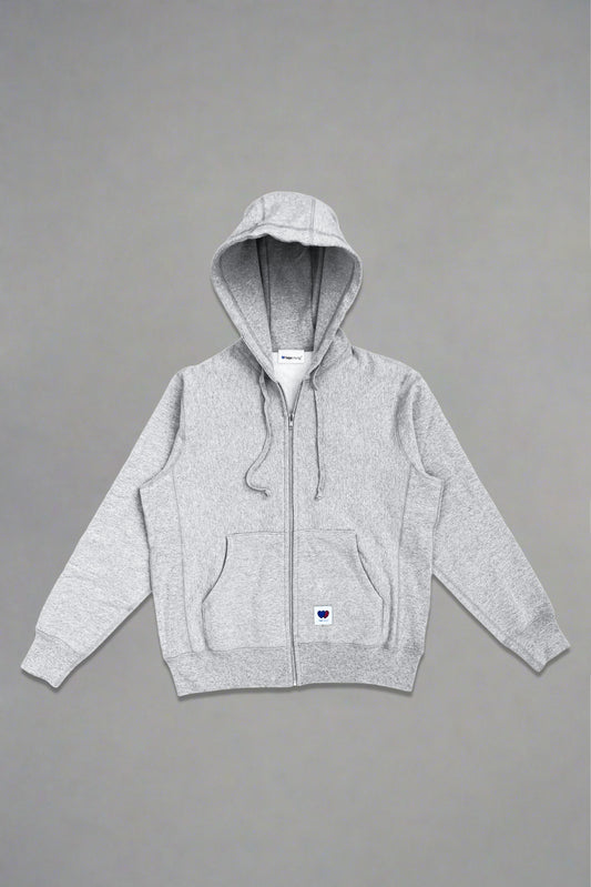 Zip-Up Hoodie - Grey